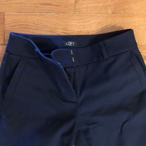 LOFT navy women’s dress pant size 0P